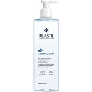 Rilastil Dermagerm Gel Mani Igienizzante Idroalcolico 500ml - 70% Alcool, 8% Glicerina, Antimicrobico