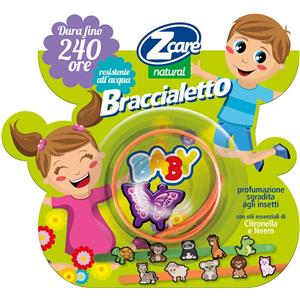 IBSA FARMACEUTICI ITALIA Srl Zcare Natural Baby Braccialetto Allontana Zanzare - Protezione per Bambini