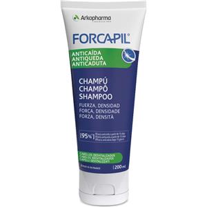Arkopharma Forcapil Anticaduta Shampoo 200ml - Formula con Estratti di Lindera e Miglio per Volume e Densità dei Capelli
