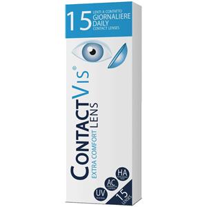 OMISAN FARMACEUTICI Srl Lenti a Contatto Giornaliera CONTACTVIS LENS 2,25 - Correzione Miopia, Comfort Estremo, Filtro UV