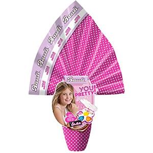 Zeus Party Uovo di Pasqua AL LATTE YOU PRETTY da GR 320 - cioccolato AL LATTE con fantastica SORPRESA BAULI make up