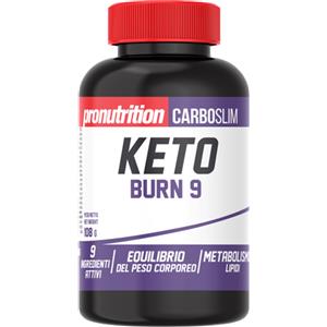 Pro Nutrition Keto Burn 9 - Integratore Termogenico 90 Compresse per Equilibrio del Peso e Energia da Grassi