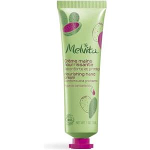 Melvita - Crema mani nutriente - Nutre e ripara le mani - 99% naturale - Certificata biologica - Formula vegana - Per mani secche - Made in France - Tubo da 30 ml