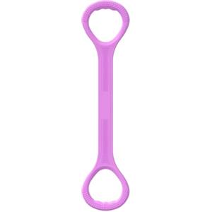 Nuyhadds Cinghia elastica per yoga, in silicone, flessibile, 8 cifre, per esercizi di stretching, portatile, per yoga, fitness, regolabile, per allenamenti, uomini e donne, palestra