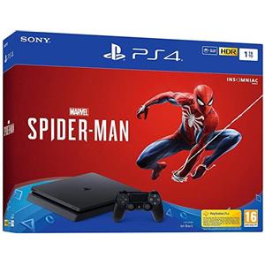Sony PlayStation 4 Slim 1000GB - Nero + Marvel's Spider-Man,