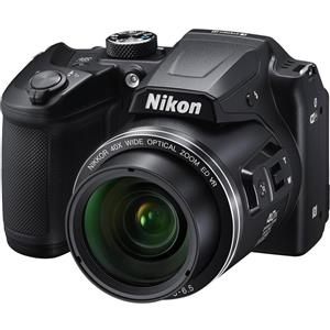 Nikon Fotocamera Bridge compatta Coolpix B500 - Nero + Bridge Nikon Nikkor 40x Wide Optical Zoom Lens ED VR 22.5-900 mm f/3-6.5 f/3-6.5,