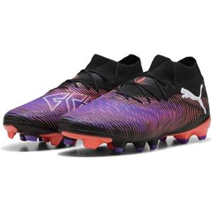 PUMA Future 8 PRO FG/AG, Scarpe da Calcio Unisex-Adulto, Black White-Glowing Red, 40 EU