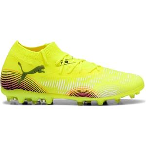 PUMA Future 8 Match MG, Scarpe da Calcio Unisex-Adulto, Yellow Alert Black-Sun Struck, 44 EU