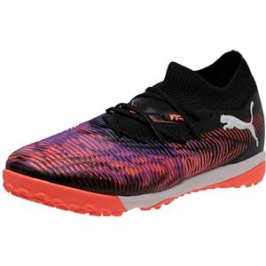 PUMA Future 8 Match TT, Scarpe da Calcio Unisex-Adulto, Black White-Glowing Red, 47 EU