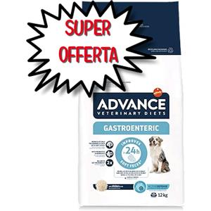 Affinity Advance Dieta Cane Gastroenteric 12 kg - Alimento dietetico completo per cuccioli e cani adulti, altamente digeribile e a basso contenuto di grassi