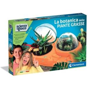 Clementoni Scienza & Gioco Botanica delle Piante Grasse - Gioco Educativo con Serra per Coltivazione