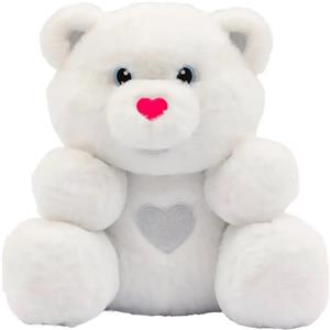 Giochi Preziosi Coccolotti Polar Bear - Peluche Interattivo Bianco con Naso Luminoso e Messaggi Affettuosi