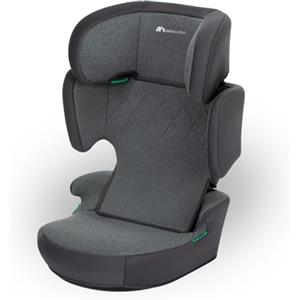 Bebeconfort RoadSafe i-Size, Seggiolino Auto 15-36 kg, 3,5-12 anni (100-150 cm), Seggiolino Auto Pieghevole e Portatile da Viaggio (3 kg), 14 Posizioni Poggiatesta, Tinted Graphite