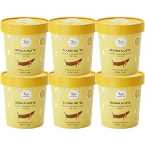 Hygge Biscotti Buonanotte: Biscotti rilassanti per Cani, 100% Naturali gusto Camomilla | Snack Cane gustoso e sano, adatto a tutte le taglie ed età | Scorta sufficiente per 6 mesi, 600 gr | Hygge Dog