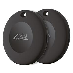 Lifemate Air Tag Android 2 Pack - Localizzatore Bluetooth Intelligente con GPS Portachiavi, Compatibile con App "Funzioni Trova di Google", Impermeabile IP67, Batteria Lunga Durata