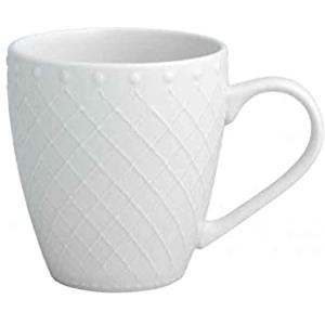 Brandani Mug Burlesque Set di 2 Tazze in Porcellana Eleganti per Caffè e Tè