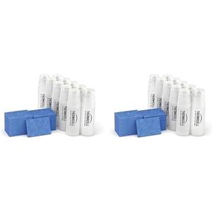 Thermacell Ricarica per Repellente Antizanzare, Protezione 21m², Inodore, Senza Spruzzi, Sicuro per Tutti, 120 Ore di Durata, 10 Cartucce + 30 Piastrine (Confezione da 2)