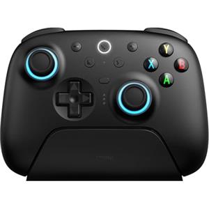 8Bitdo Ultimate 2 Wireless Controller for Windows & Android, Gaming Controller with TMR Joysticks, Switchable Hall Effect/Tactile Triggers, Motion Control, RGB Fire Ring, 8Speed Wireless Tech, Black