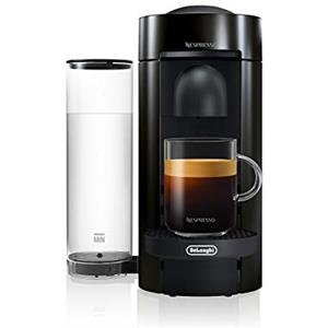 Nespresso Vertuo ENV150B Macchina per Espresso di De'Longhi, Colore Ink Black, Capsule Vertuo System, Nero