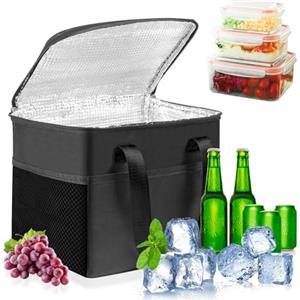 HOTUT 8 L Borsa Termica Porta Pranzo, Borsa Frigo, Borsa Pranzo Portatile, Foglio Addensato Borsa Frigo Pranzo Ufficio, Borsa Porta Pranzo Impermeabile, Borsa Frigo Pranzo Ufficio Viaggio Picnic