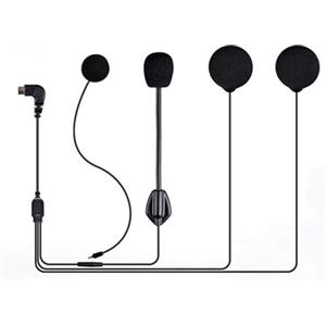 FreedConn Microfono Cuffie Altoparlante Accessorio per casco moto Interfono Bluetooth intercom per TCOM-VB TCOM-SC e TMAX