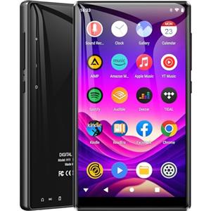 MECHEN 80GB Lettore MP3 Spotify Bluetooth, MECHEN Lettori MP3 Android WIFI, 5 Pollici 1080P IPS Schermo Tattile, Compatibile Amazon Music, Youtube Music, Audible, Deezer (H11)