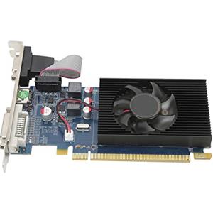 Akozon Scheda Grafica Computer, Scheda Grafica 2G 64bi DDR3 Pci Express 3.0 16x Schede Scrivania da Ufficio Op Accessori HD6450 Video Pci 600 MHz 160 Uni S 3D API