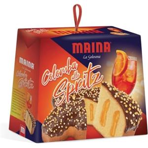 Generico Maina Colomba Spritz, La Golosona Colomba Farcita alla Crema Gusto Spritz 750g (PASQUA 2025)