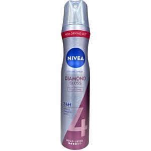 Nivea Styling Spray Diamond Gloss Care Lacca Capelli Extra Strong 250ml