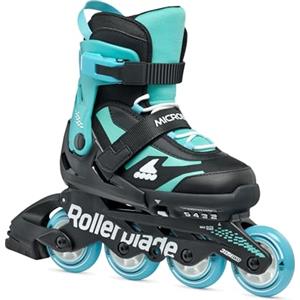 Rollerblade MICROBLADE, Pattini in linea Bambino, nero/rosso, EU: 28-32 (UK 10J-13J / US: 11J-1)