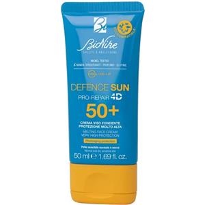 Bionike Defence Sun - Crema Viso Fondente SPF50+ Protezione Molto Alta, 50ml