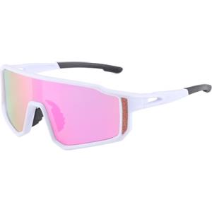 Long Keeper Occhiali da Ciclismo - Occhiali Bici da Corsa Running Trekking Trasparenti UV400 Occhiali da Sole Sportivi MTB Leggeri per Donna Uomo
