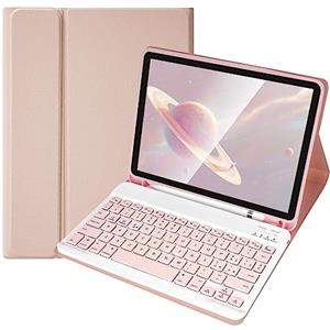 SOPPY Custodia con Tastiera Bluetooth Rimovibile per iPad Air 11