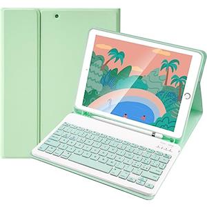 SOPPY Custodia con Tastiera per iPad 7a/8a/9a Gen 10.2