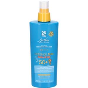 Bionike Defence Sun Baby&Kid Latte Spray SPF 50 - Protezione Molto Alta per Pelle Delicata, 200 ml