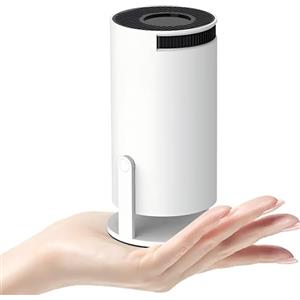 niuniutab Proiettore 4K portatile, mini proiettore video 1080P FHD compatibile con Android e Netflix, WiFi 6, BT 5.0, rotazione a 180°, videoproiettore con correzione automatica del trapezio