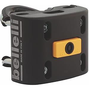 b bellelli, ATTACCHI SEGG.B-Fix Ant/POS. Unisex Adulto, Nero, Unica