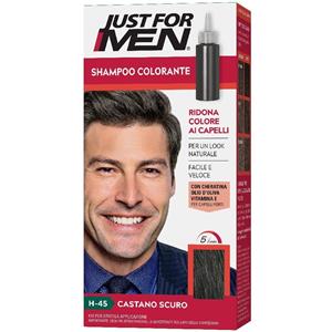 COMBE ITALIA Srl Just For Men Shampoo Colorante Castano Scuro 30 ml