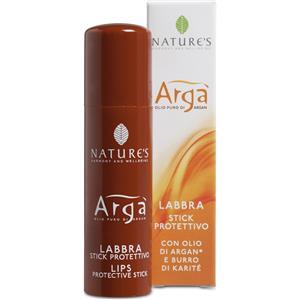 BIOS LINE SpA Argà Stick Labbra Protettivo 5,7 ml con Olio di Argan e Burro di Karitè