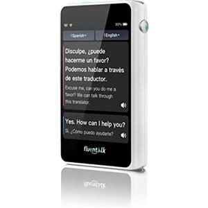 Fluentalk di Timekettle, dispositivo traduttore T1 mini, senza bisogno di Wi-Fi,traduzione fotografica, traduttore vocale istantaneo senza WiFi, con 1 anno di dati mobili globali integrati…