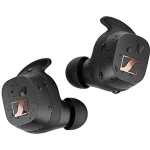 Sennheiser - Auricolari SPORT True Wireless: cuffie In-Ear Bluetooth per uno stile di vita attivo, musica e chiamate con acustica adattabile, cancellazione attiva del rumore e controlli touch