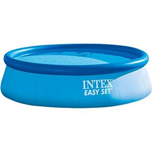Intex 28130NP - Piscina Fuori Terra Easy Set Rotonda, 5621 L, PVC, Azzurro, 366x76 cm