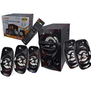 r2digital KIT CASSE ACUSTICHE A3309 SISTEMA DI ALTOPARLANTI DOLBY SURROUND 5.1 con USB HOME CINEMA TELECOMANDO HD per TELEVISORE SALOTTO o PC COMPUTER