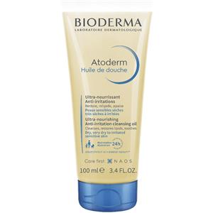 Bioderma Atoderm Huile de Douche 100ml - Olio Doccia Nutriente che Lenisce e Protegge la Pelle