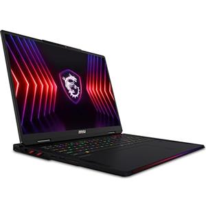 MSI Raider 18 HX A14VIG-261IT, Notebook Gaming, 18" 4K Mini-LED 120Hz, Intel i9-14900HX, Nvidia RTX 4090 16GB GDDR6, 64GB RAM DDR5600MHz, 2TB SSDPCIe4, WiFi 7, Win 11 Pro [Layout e Garanzia ITA] Black