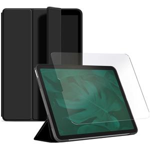 Cover in silicone per iPad con supporto per matita Apple e protezione dello schermo | iPad 11.0 | nero