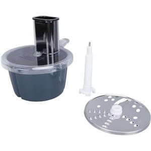 AUNMAS Tritatutto Elettrico Robot Da In Acciaio Inox ABS Set Tagliaverdure Professionale Lavabile In Lavastoviglie Compatibile Con TM5 TM6 Per Preparazione Veloce Verdure