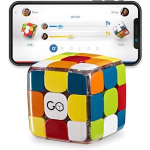GoCube Edge - Cubo Elettronico Bluetooth 3x3 Magnetico Interattivo per Bambini e Adulti con App Gratuita