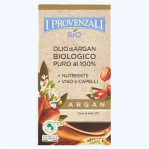 I Provenzali | Olio di Argan Biologico Nutriente, Olio Viso, 30 ml