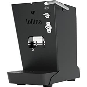 Lollo Caffè Macchina da caffè a cialde ese 44 mm lollo caffè lollina Nera + 40 cialde in omaggio